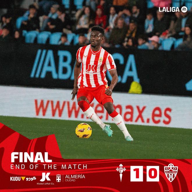 阿尔梅里亚逆转塞尔塔，豪取关键三分的简单介绍